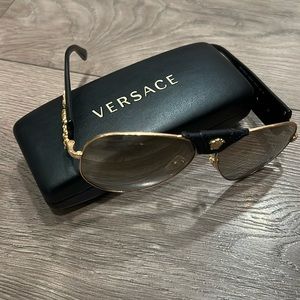 Versace Aviator Men’s Sunglasses Authentic